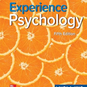 Experience Psychology 5th Edition