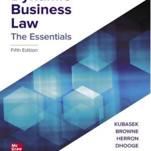 Dynamic Business Law: The Essentials 5th Edition PDF