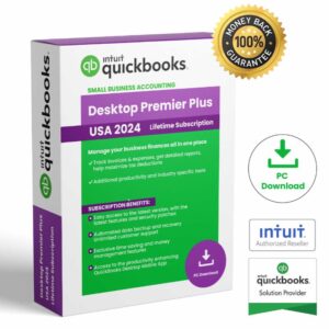 QuickBooks Desktop Premier Plus 2024 | Lifetime Activation | USA Version